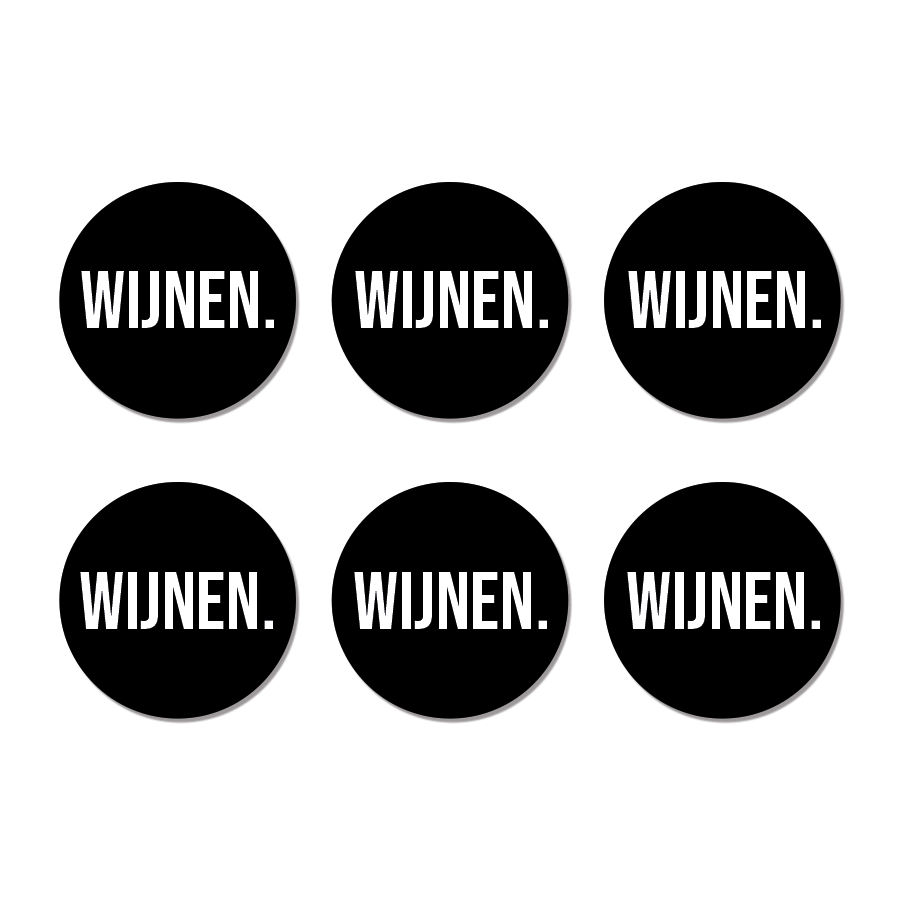 Label2X Onderzetters Onderzetters wijnen