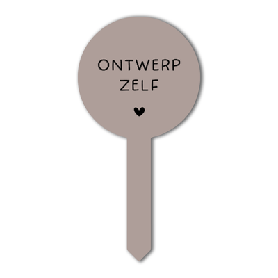 Label2X Plantenprikkertje zelf ontwerpen woonaccessoires homedecoratie