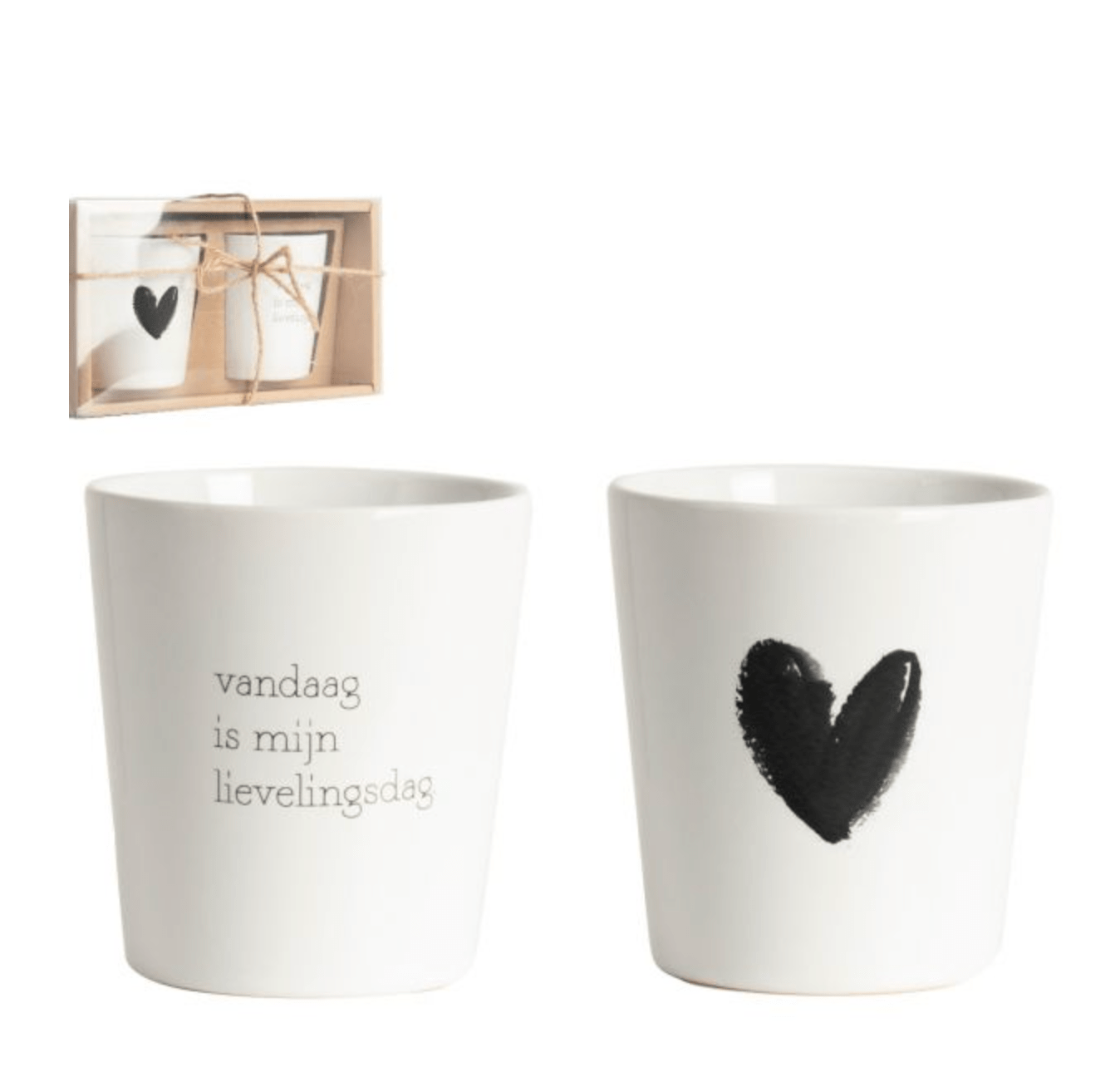 Label2X Mokken Set mokken 6090352657674 PRP-056 woonaccessoires homedecoratie