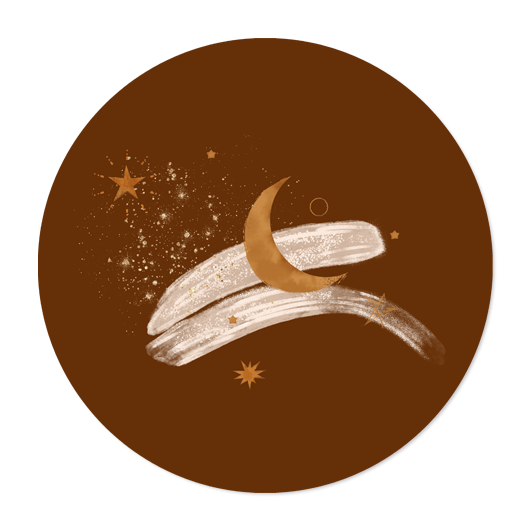 Label2X Sticker Sticker dreamy 10st.