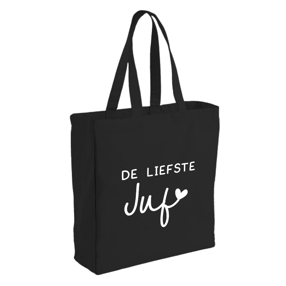 Label2X Tas de liefste juf woonaccessoires homedecoratie