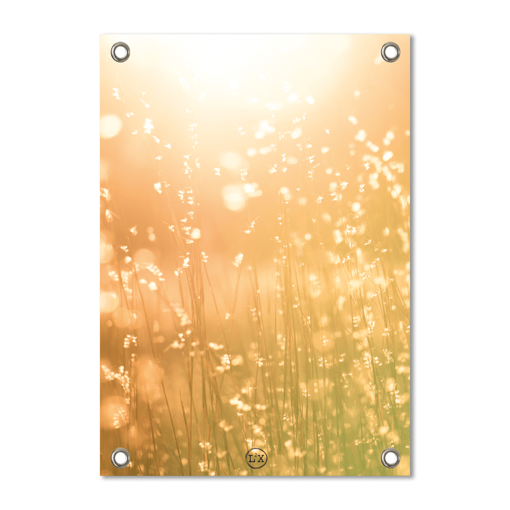 Label2X tuinposter Tuinposter bright sun