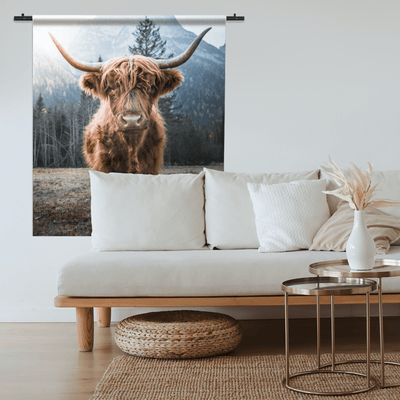 Label2X Wandkleed Wandkleed highlander woonaccessoires homedecoratie