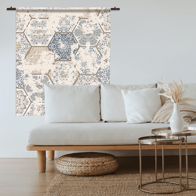 Label2X Wandkleed Wandkleed patroon woonaccessoires homedecoratie