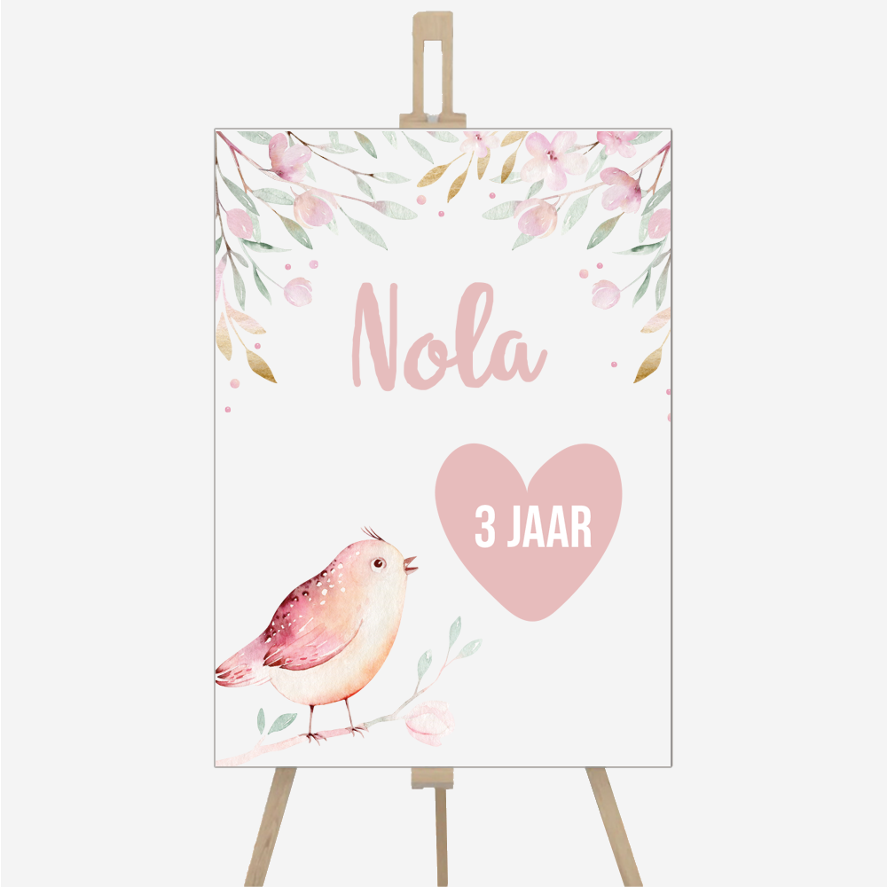 Welkomstbord verjaardag – Label2X B.V., image size:1000x1000