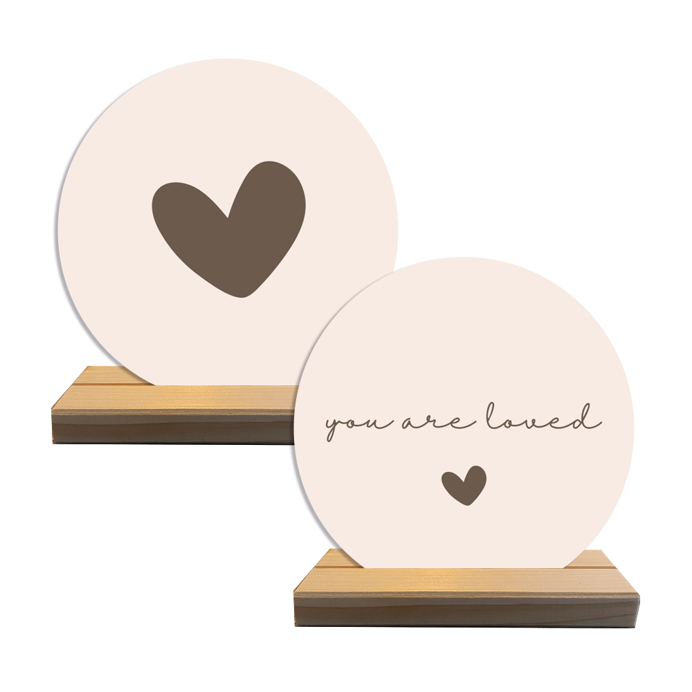 Label2X Wensmomentje you are loved / hart