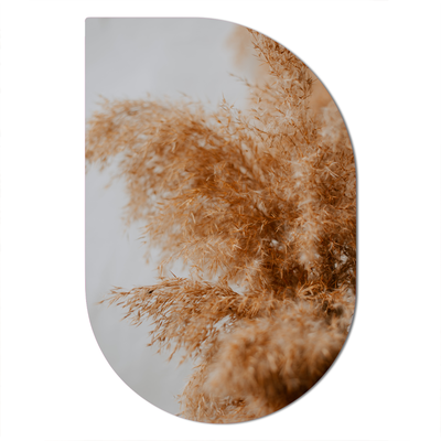 ScandiArt ScandiArt Drip / 13 x 20 cm / Forex ScandiArt dried brown grass woonaccessoires homedecoratie