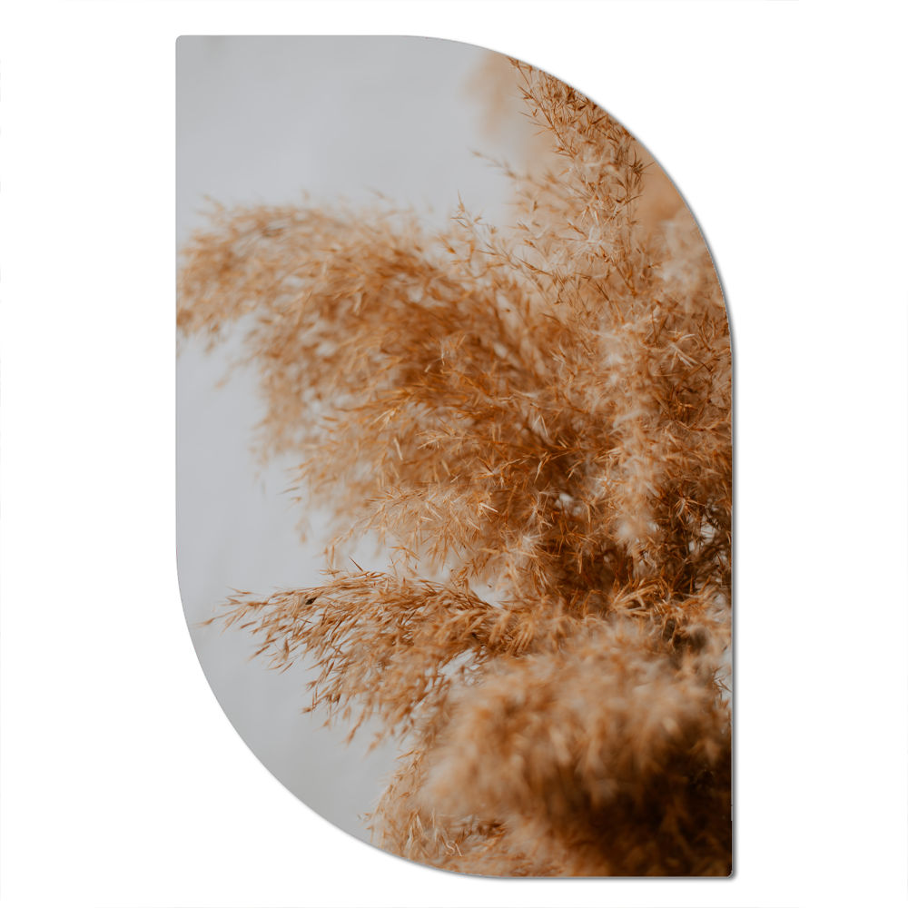 ScandiArt ScandiArt Leaf / 13 x 20 cm / Forex ScandiArt dried brown grass woonaccessoires homedecoratie