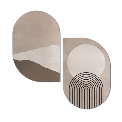 ScandiArt ScandiArt bloemen ScandiArt abstract bogen set woonaccessoires homedecoratie