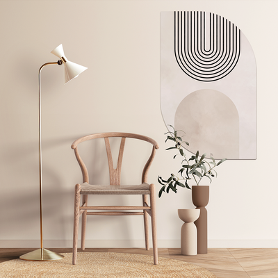 ScandiArt ScandiArt ScandiArt abstract bogen woonaccessoires homedecoratie