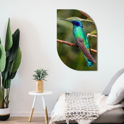 ScandiArt ScandiArt ScandiArt bird blue green woonaccessoires homedecoratie