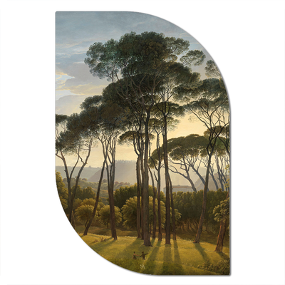 ScandiArt ScandiArt ScandiArt Italiaans landschap met parasoldennen, Hendrik Voogd, 1807 woonaccessoires homedecoratie