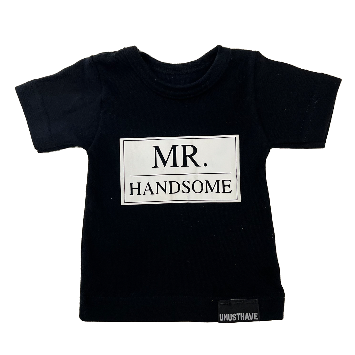 UMustHave T-shirt 50/56 T-shirt mr. Handsome woonaccessoires homedecoratie